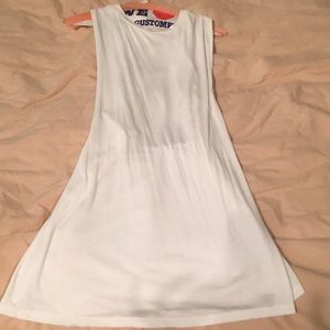 Backless beach cover